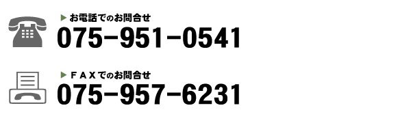 お問合わせ電話番号